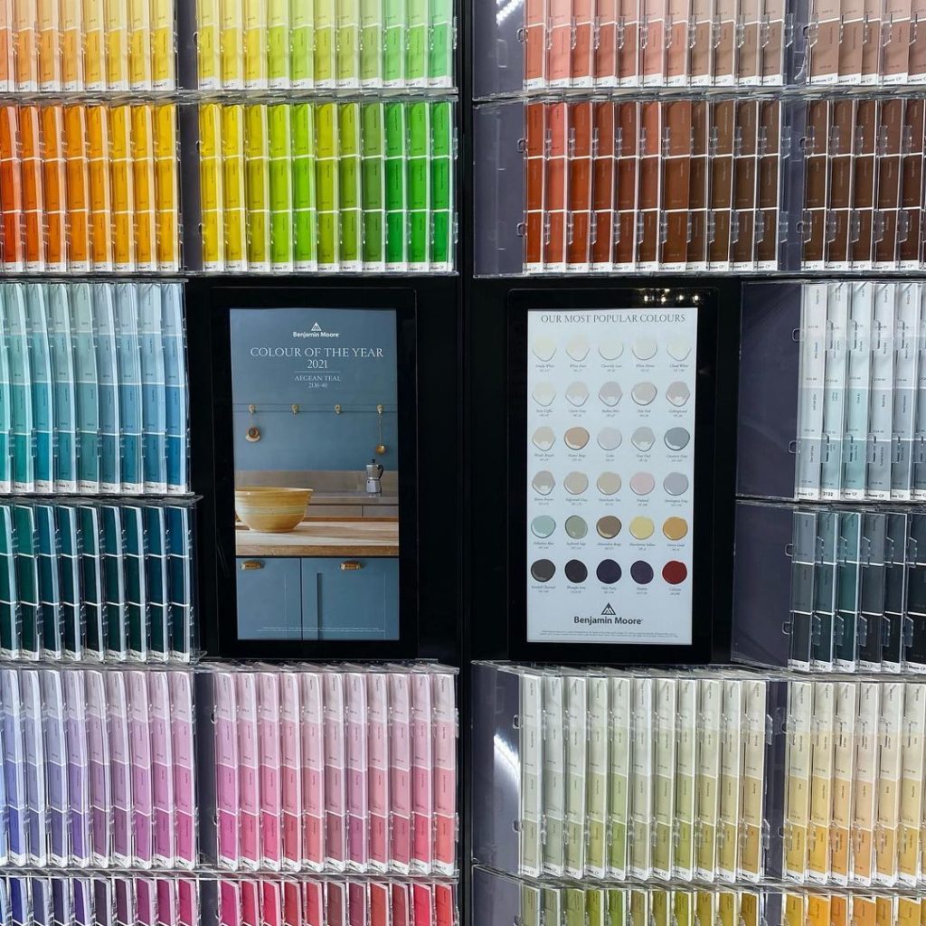 Colour Swatch Display Chips - Colour 'N Light